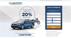 Desktop Screenshot of carsystemparceiros.com.br